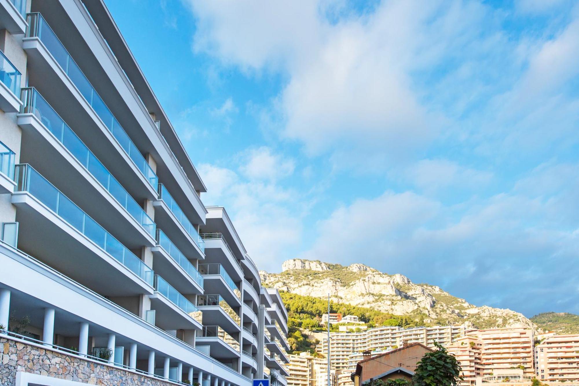 Grande Terrasse - Vue Mer - Parking - Bk Beausoleil Luaran gambar